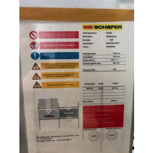 Palletstellingen SSI Schäfer 7500 x 1040 x 3600 mm (007)