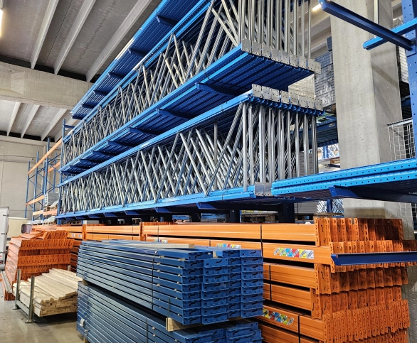 Loten magazijnrekken