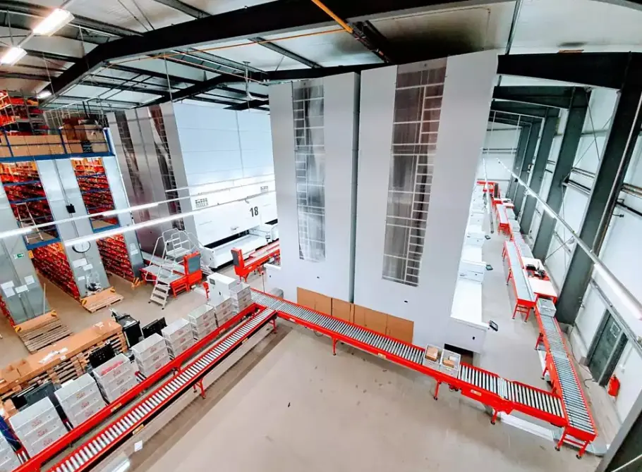 Het automatiseren <span>van uw magazijn</span>